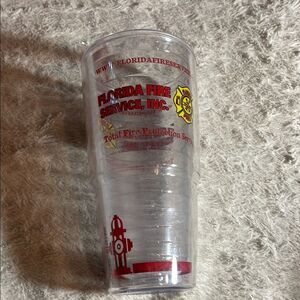 Florida fire service Inc. 24 ounce Tervis  cup